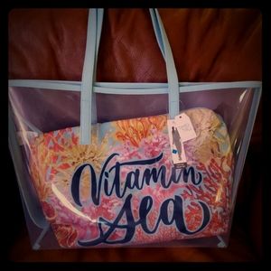 Two beach bags.